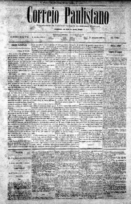 Correio paulistano [jornal], [s/n]. São Paulo-SP, 27 jul. 1881.