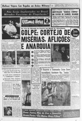 Última Hora [jornal]. Rio de Janeiro-RJ, 27 out. 1955 [ed. vespertina].