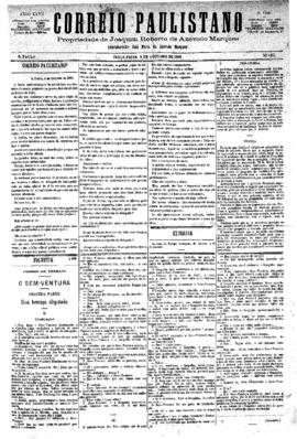 Correio paulistano [jornal], [s/n]. São Paulo-SP, 05 out. 1880.