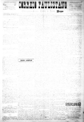 Correio paulistano [jornal], [s/n]. São Paulo-SP, 17 nov. 1885.