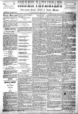 Correio paulistano [jornal], [s/n]. São Paulo-SP, 18 fev. 1886.