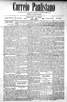 Correio paulistano [jornal], [s/n]. São Paulo-SP, 12 ago. 1881.