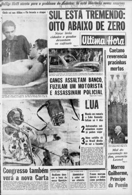 Última Hora [jornal]. Rio de Janeiro-RJ, 12 jul. 1969 [ed. vespertina].
