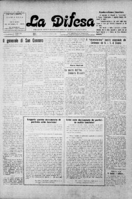 La Difesa [jornal], a. 8, [s/n]. São Paulo-SP, 11 jul. 1931.