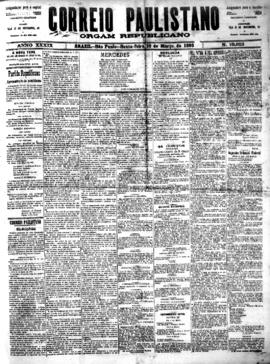 Correio paulistano [jornal], [s/n]. São Paulo-SP, 10 mar. 1893.