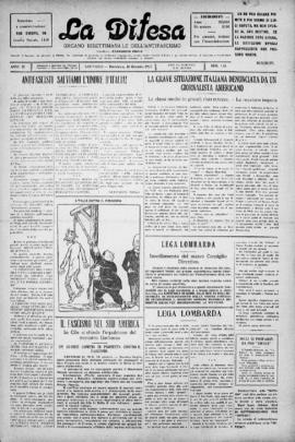 La Difesa [jornal], a. 4, n. 135. São Paulo-SP, 30 jan. 1927.