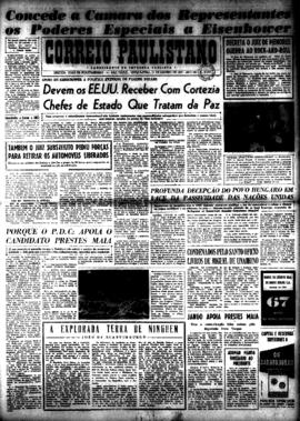 Correio paulistano [jornal], [s/n]. São Paulo-SP, 31 jan. 1957.