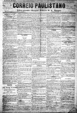 Correio paulistano [jornal], [s/n]. São Paulo-SP, 01 ago. 1883.