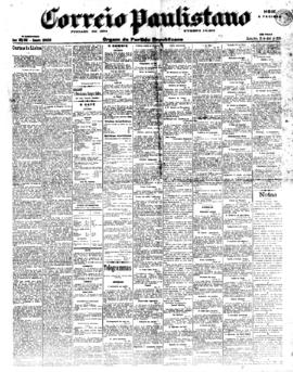Correio paulistano [jornal], [s/n]. São Paulo-SP, 30 abr. 1903.