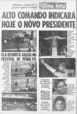 Última Hora [jornal]. Rio de Janeiro-RJ, 06 out. 1969 [ed. vespertina].