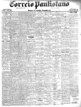 Correio paulistano [jornal], [s/n]. São Paulo-SP, 18 mai. 1902.