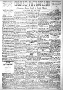 Correio paulistano [jornal], [s/n]. São Paulo-SP, 23 jan. 1886.