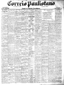 Correio paulistano [jornal], [s/n]. São Paulo-SP, 15 mar. 1902.