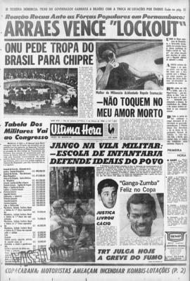 Última Hora [jornal]. Rio de Janeiro-RJ, 05 mar. 1964 [ed. matutina].