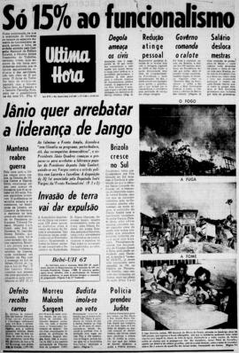 Última Hora [jornal]. Rio de Janeiro-RJ, 04 out. 1967 [ed. vespertina].