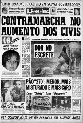 Última Hora [jornal]. Rio de Janeiro-RJ, 22 mai. 1964 [ed. matutina].