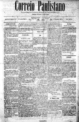 Correio paulistano [jornal], [s/n]. São Paulo-SP, 05 jul. 1881.