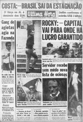 Última Hora [jornal]. Rio de Janeiro-RJ, 20 jun. 1969 [ed. matutina].