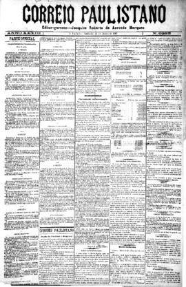 Correio paulistano [jornal], [s/n]. São Paulo-SP, 11 jun. 1887.