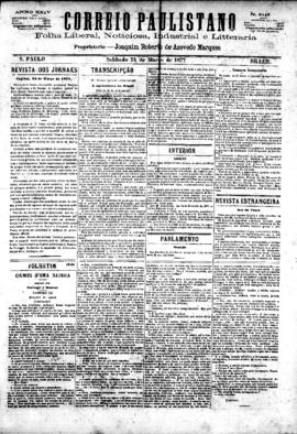 Correio paulistano [jornal], [s/n]. São Paulo-SP, 24 mar. 1877.