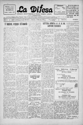 La Difesa [jornal], a. 3, n. 123. São Paulo-SP, 12 dez. 1926.