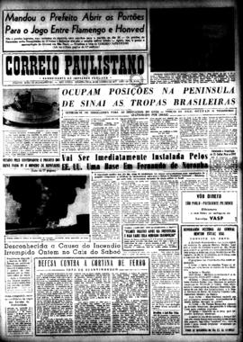 Correio paulistano [jornal], [s/n]. São Paulo-SP, 23 jan. 1957.