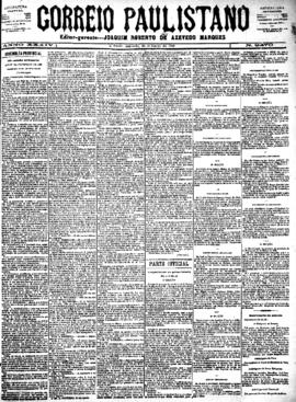 Correio paulistano [jornal], [s/n]. São Paulo-SP, 24 mar. 1888.