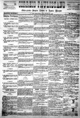 Correio paulistano [jornal], [s/n]. São Paulo-SP, 08 out. 1885.