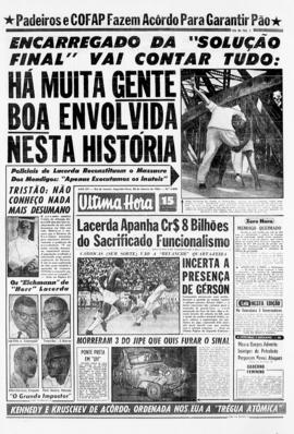 Última Hora [jornal]. Rio de Janeiro-RJ, 28 jan. 1963 [ed. vespertina].