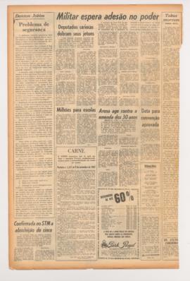 Última Hora [jornal]. Rio de Janeiro-RJ, 25 nov. 1967 [ed. regular].