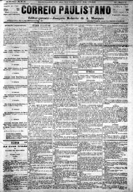 Correio paulistano [jornal], [s/n]. São Paulo-SP, 17 nov. 1883.