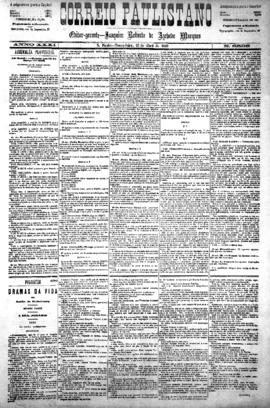 Correio paulistano [jornal], [s/n]. São Paulo-SP, 21 abr. 1885.