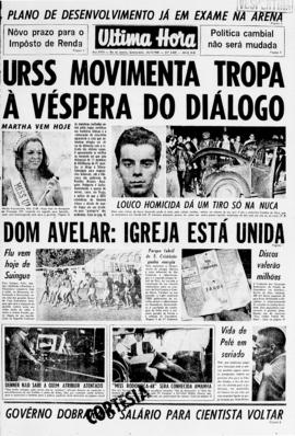 Última Hora [jornal]. Rio de Janeiro-RJ, 24 jul. 1968 [ed. matutina].