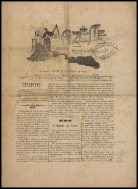 O Azeite [jornal], n. 2. São Paulo-SP, 12 jul. 1903.