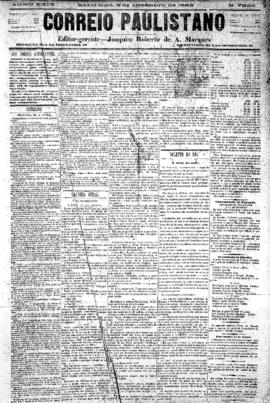 Correio paulistano [jornal], [s/n]. São Paulo-SP, 08 dez. 1882.