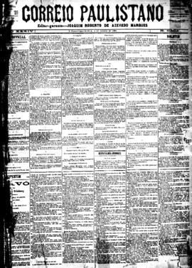 Correio paulistano [jornal], [s/n]. São Paulo-SP, 04 jan. 1888.