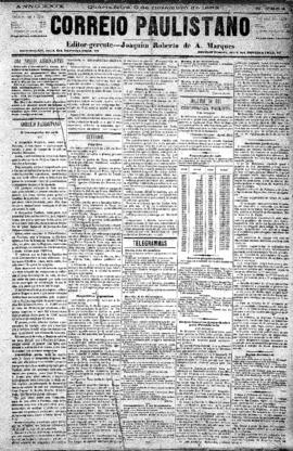 Correio paulistano [jornal], [s/n]. São Paulo-SP, 06 dez. 1882.