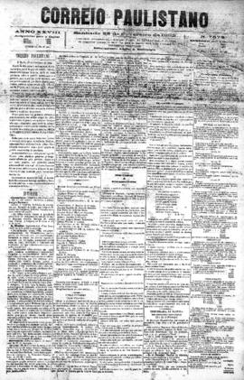 Correio paulistano [jornal], [s/n]. São Paulo-SP, 25 fev. 1882.