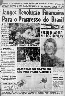 Última Hora [jornal]. Rio de Janeiro-RJ, 10 mar. 1964 [ed. matutina].