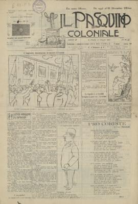 Il Pasquino Coloniale [jornal], a. 2, n. 49. São Paulo-SP, 12 jun. 1910.