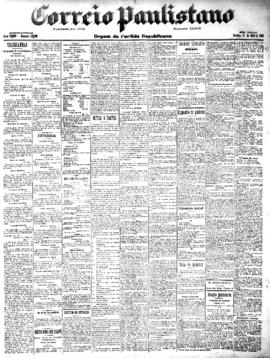 Correio paulistano [jornal], [s/n]. São Paulo-SP, 13 abr. 1902.