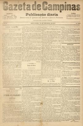 Gazeta de Campinas [jornal], a. 8, n. 1210. Campinas-SP, 21 dez. 1877.