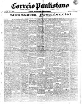 Correio paulistano [jornal], [s/n]. São Paulo-SP, 04 mai. 1903.