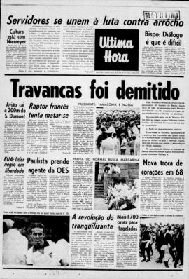 Última Hora [jornal]. Rio de Janeiro-RJ, 13 dez. 1967 [ed. matutina].