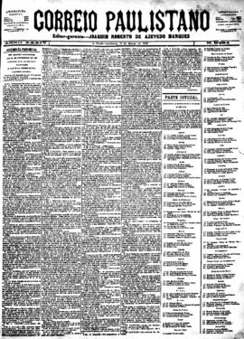 Correio paulistano [jornal], [s/n]. São Paulo-SP, 17 mar. 1888.