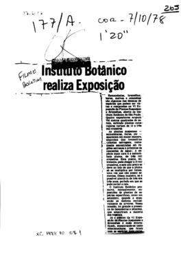 TV Tupi [emissora]. Dossiê subsidiário [programa não identificado], 07 out. 1978.