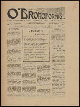 O Bromoformio [jornal], a. 1, n. 19. São Paulo-SP, 28 jan. 1906.