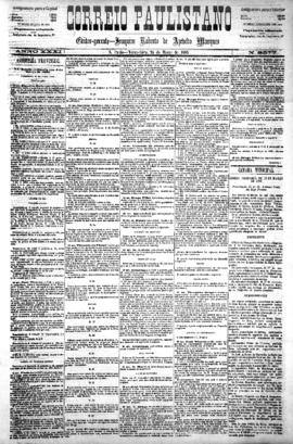 Correio paulistano [jornal], [s/n]. São Paulo-SP, 24 mar. 1885.