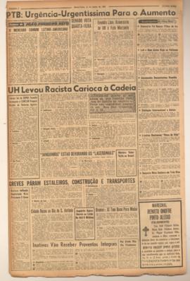 Última Hora [jornal]. Rio de Janeiro-RJ, 14 jun. 1963 [ed. regular].