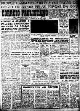 Correio paulistano [jornal], [s/n]. São Paulo-SP, 26 jan. 1957.